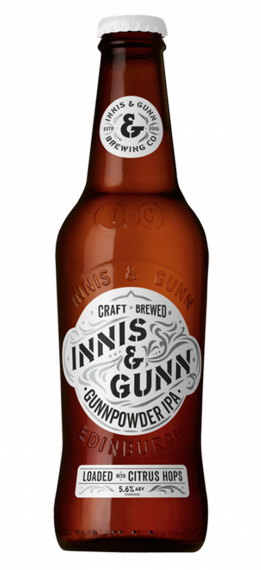Innis gunn gunnpowder ipa 330ml bottle large new