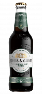 Irish whisky cask bottle